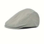Casquette plate homme unie