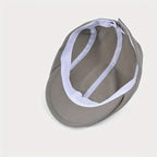 Casquette plate homme unie