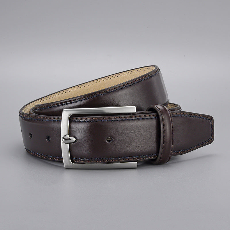 Ceinture homme boucle carrée
