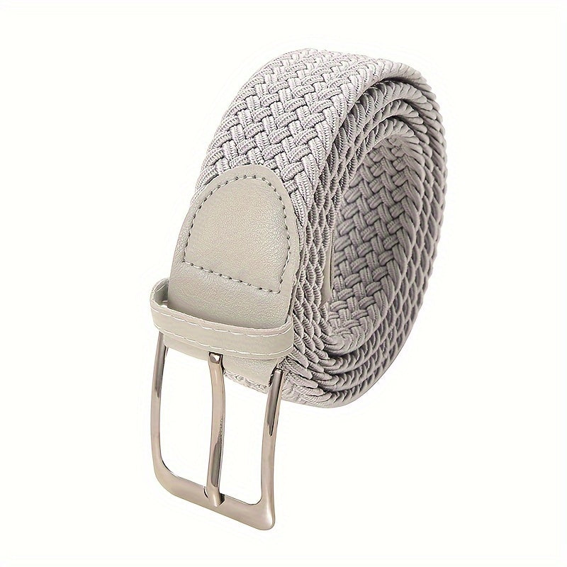 Ceinture homme tressée élastique