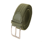 Ceinture homme tressée extensible
