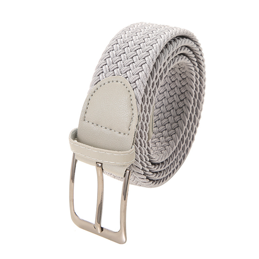 Ceinture homme tressée extensible