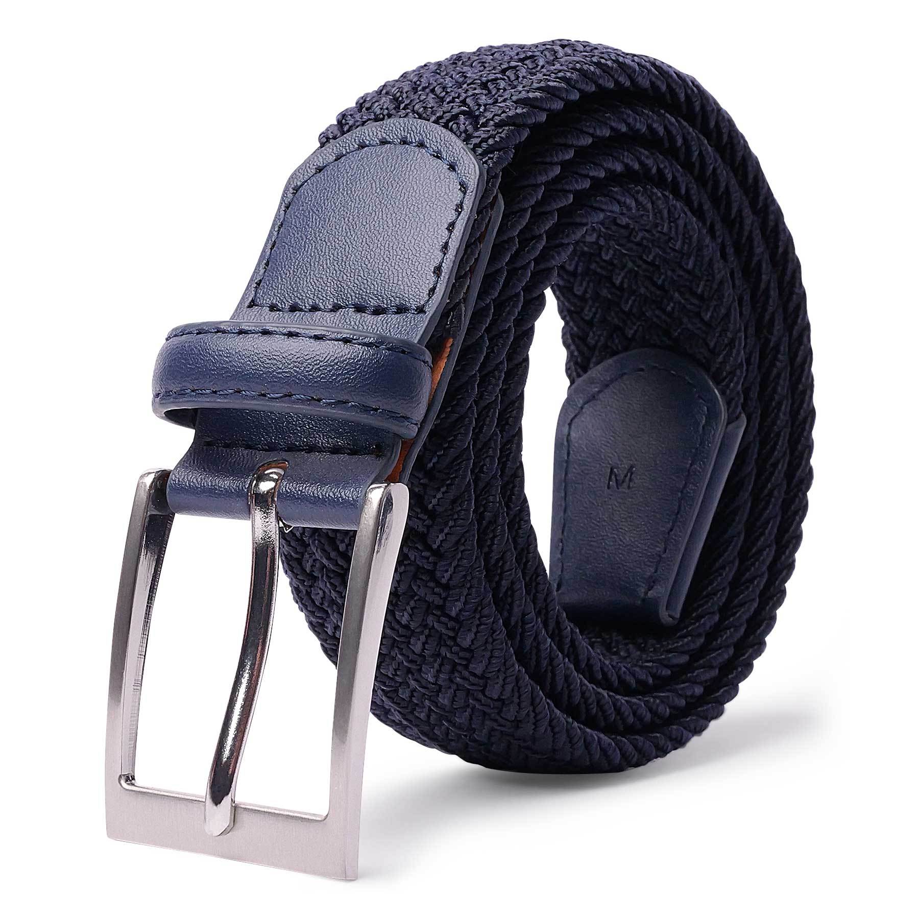 Ceinture tressée pour homme