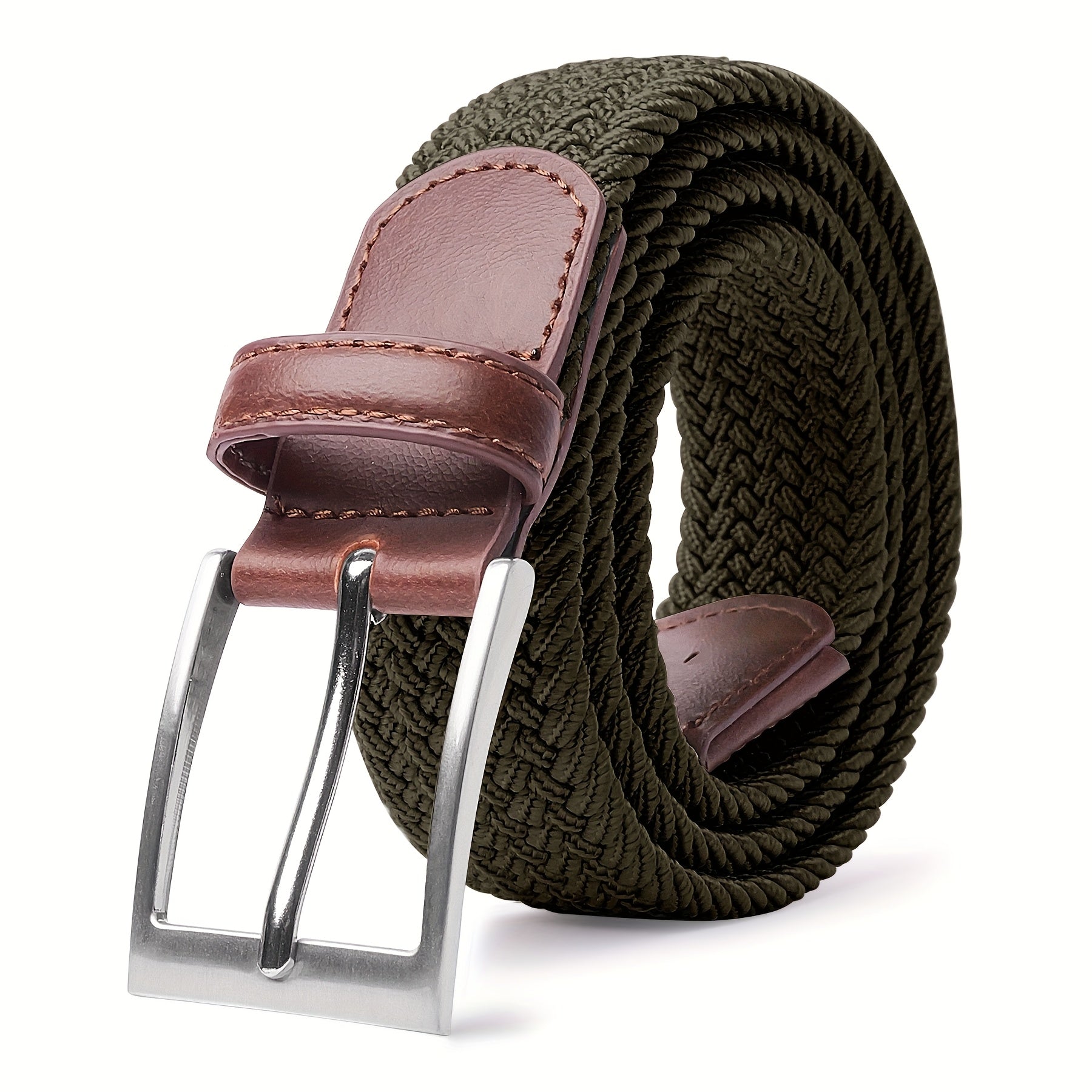 Ceinture tressée pour homme