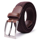 Ceinture tressée pour homme