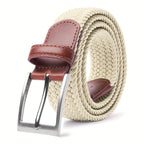 Ceinture tressée pour homme