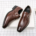 Chaussures de ville pour hommes avec boucle