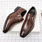 Chaussures de ville pour hommes avec boucle