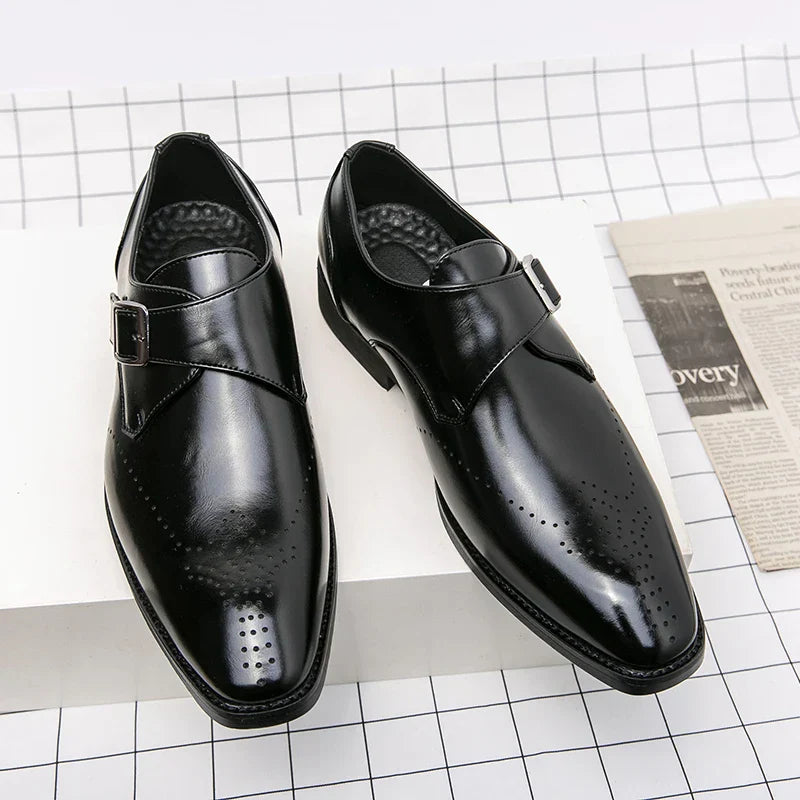 Chaussures de ville pour hommes avec boucle