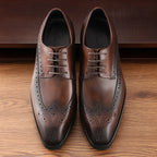 Chaussures Derby Brogue pour homme