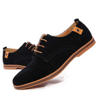 Chaussures Derby homme en suède à lacets