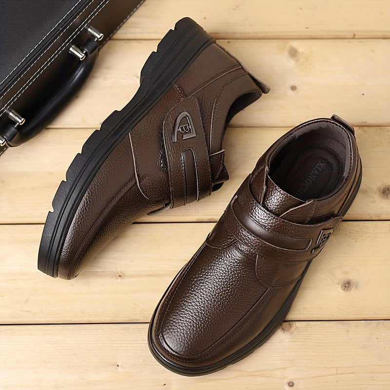 Chaussures homme à bride auto-agrippante