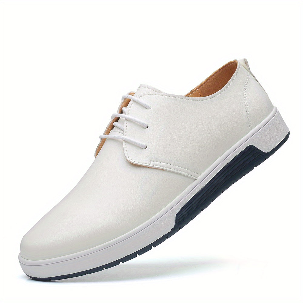 Chaussures homme à lacets perforées