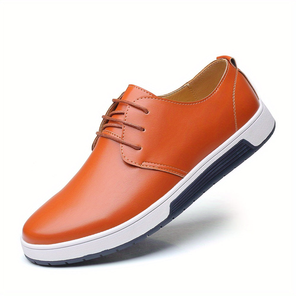 Chaussures homme à lacets perforées