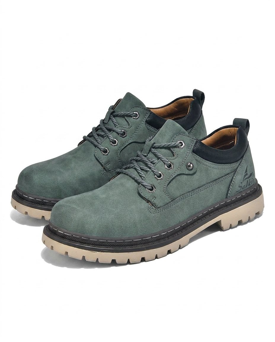 Chaussures homme à lacets semelle crantée