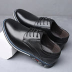 Chaussures homme à lacets semelle épaisse