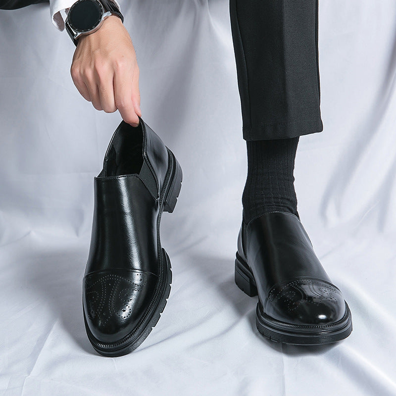 Chaussures homme perforées