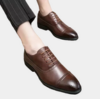 Chaussures homme à lacets bout droit