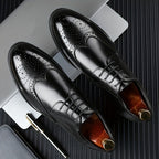 Chaussures richelieu homme perforées