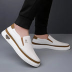 Chaussures sans lacets pour homme avec côtés élastiques
