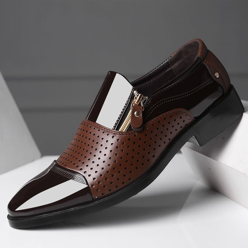 Chaussures ville homme zippées