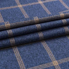 Chemise à carreaux boutonnée pour homme