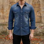 Chemise homme à col classique
