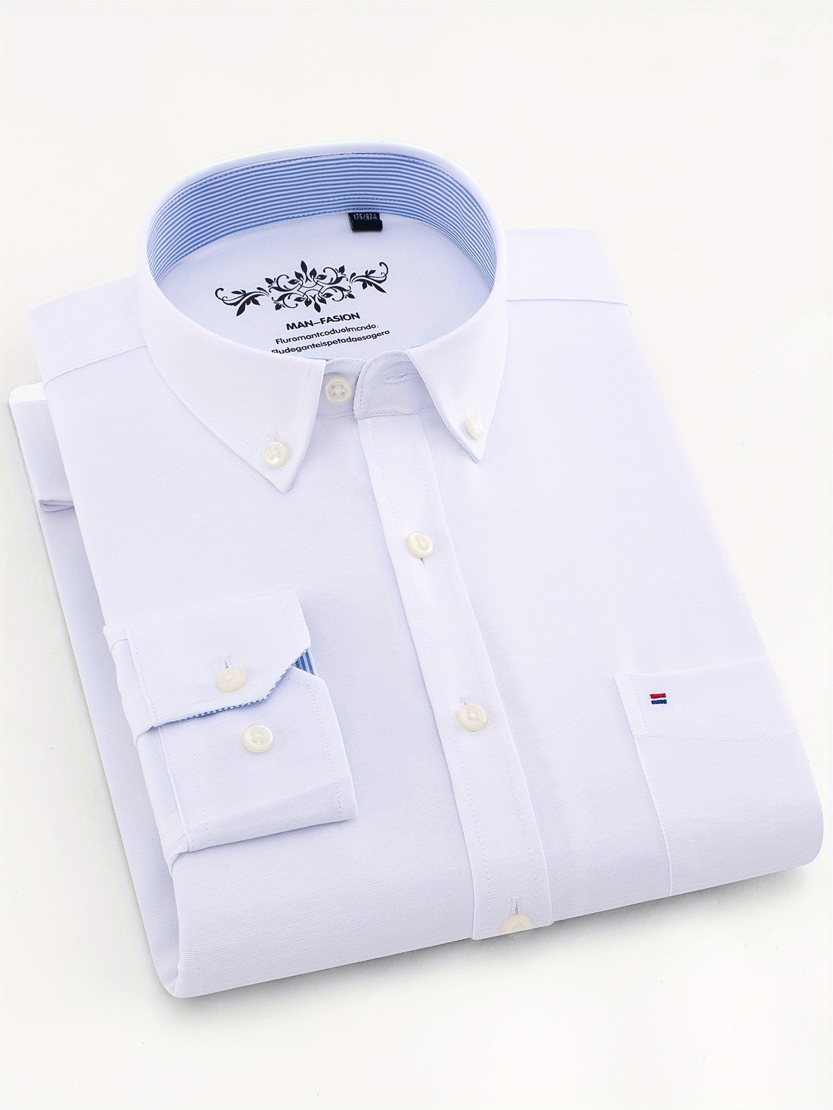 Chemise Homme à Col Montant
