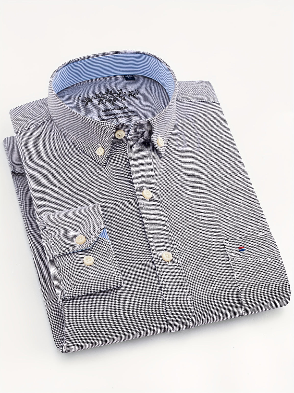 Chemise Homme à Col Montant
