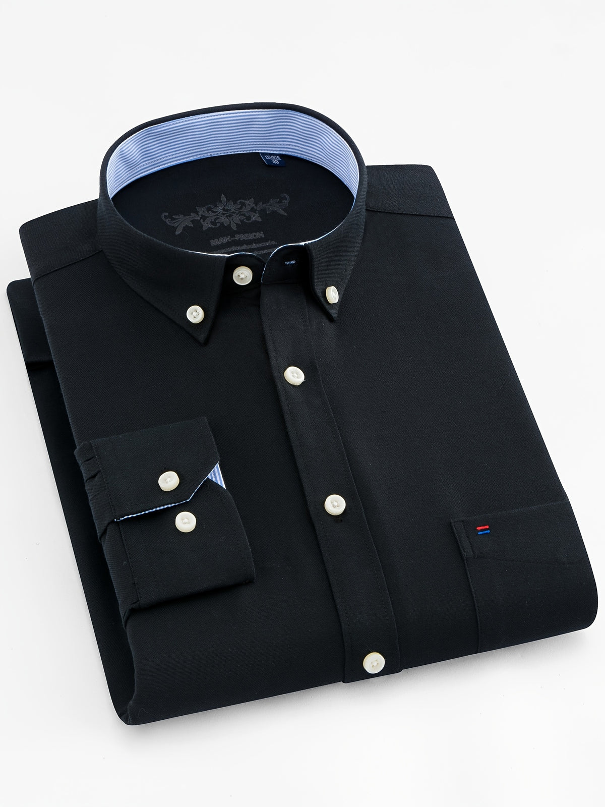 Chemise Homme à Col Montant