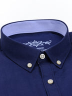Chemise Homme à Col Montant