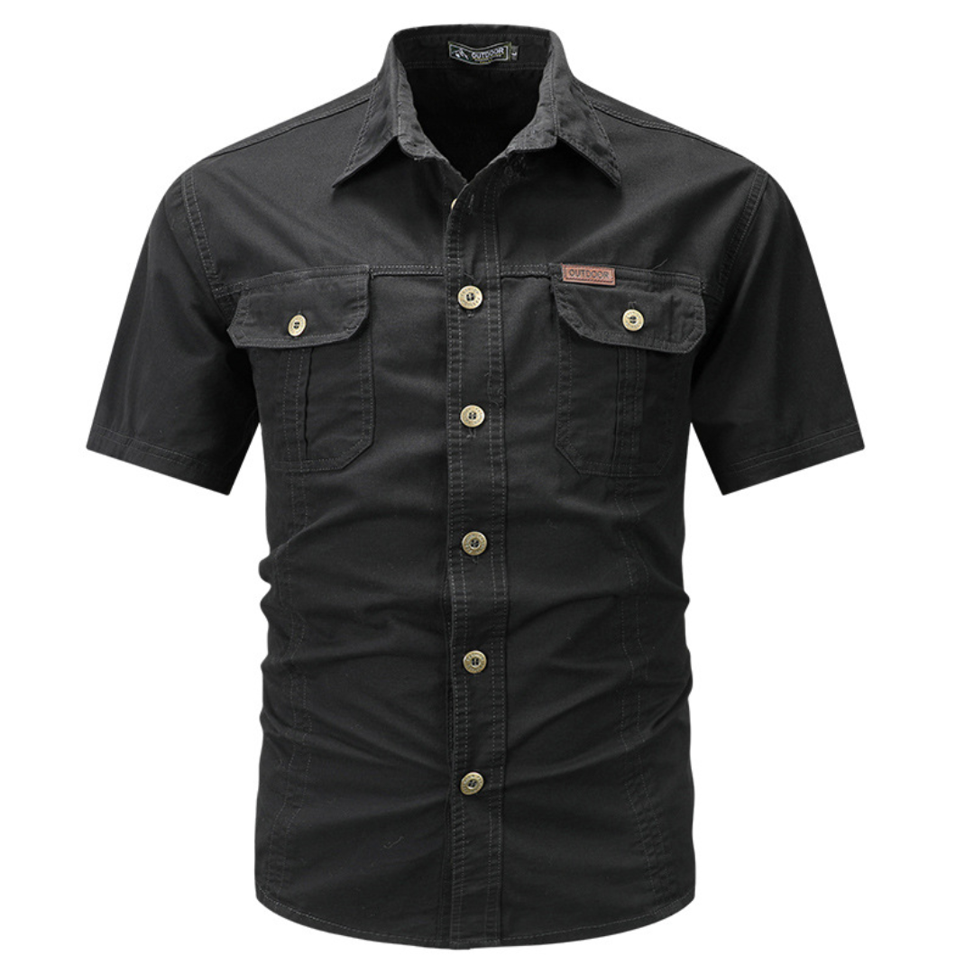 Chemise homme à double poche
