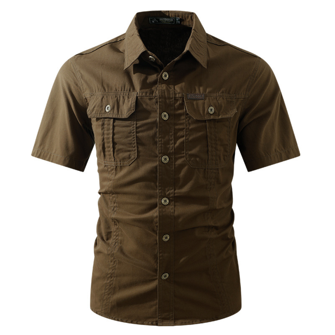 Chemise homme à double poche