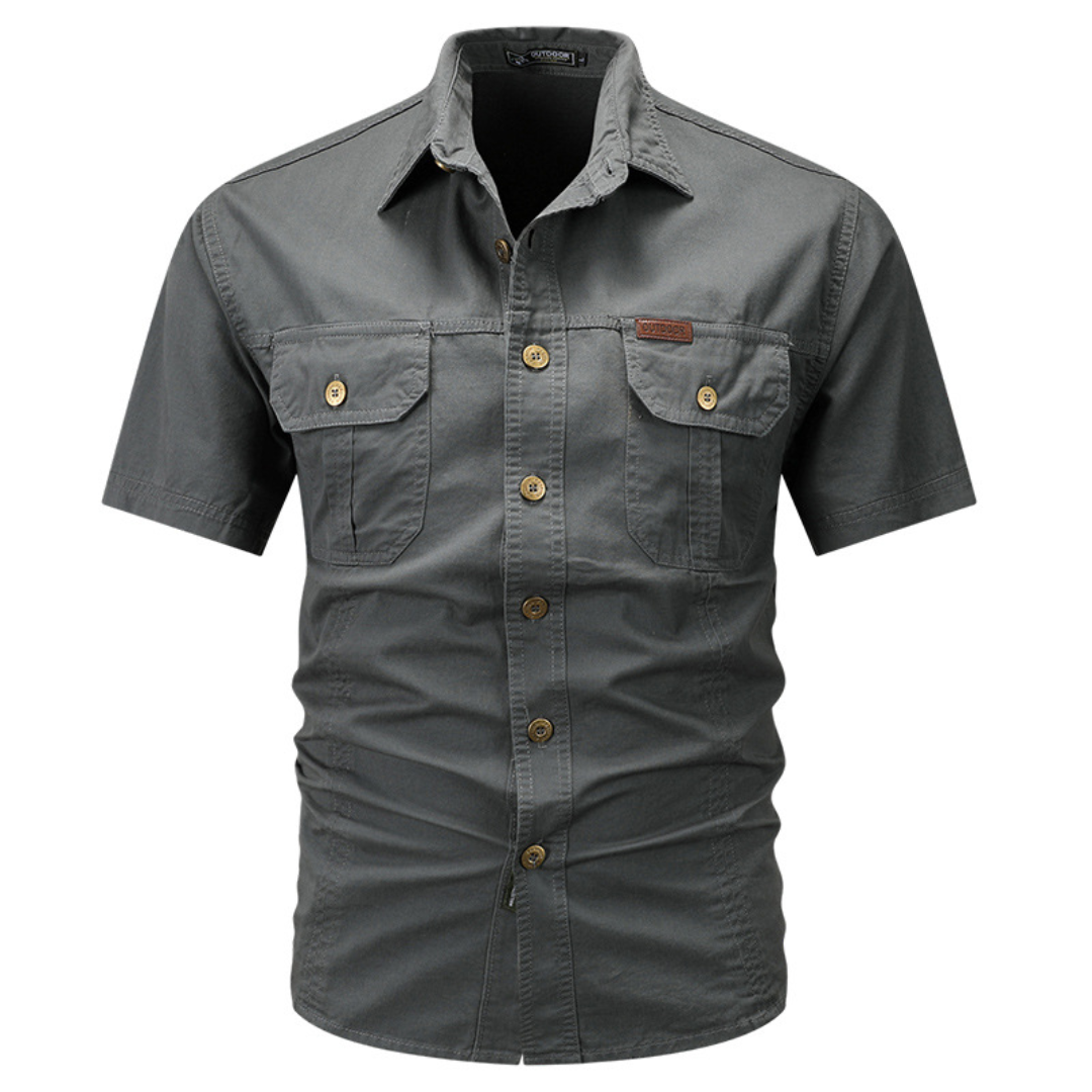 Chemise homme à double poche