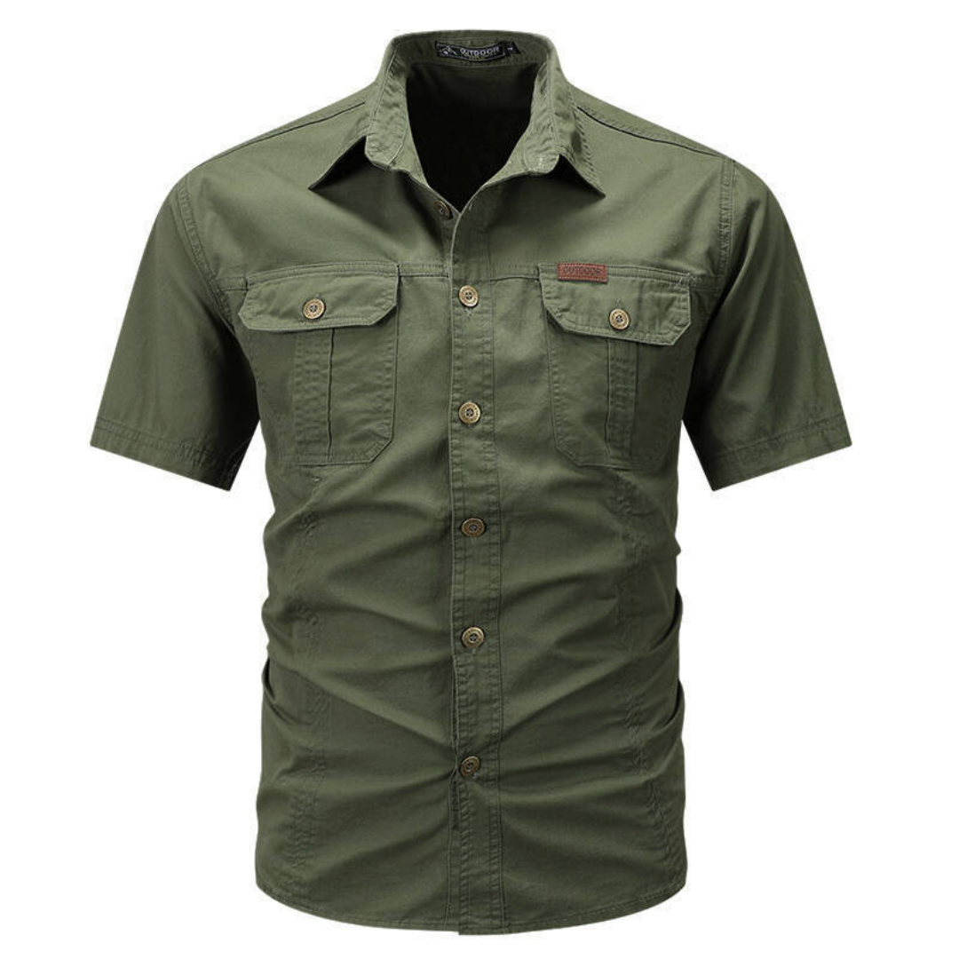 Chemise homme à double poche