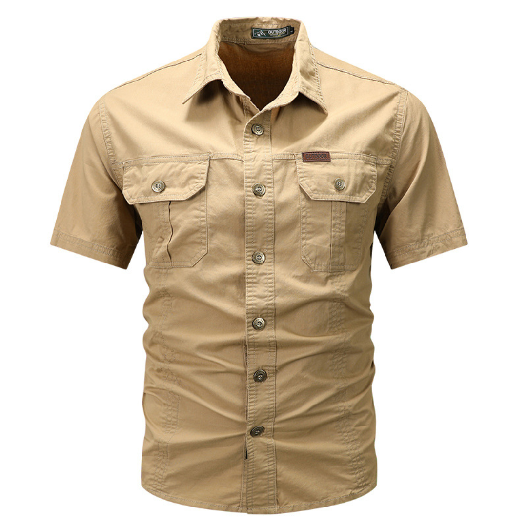 Chemise homme à double poche