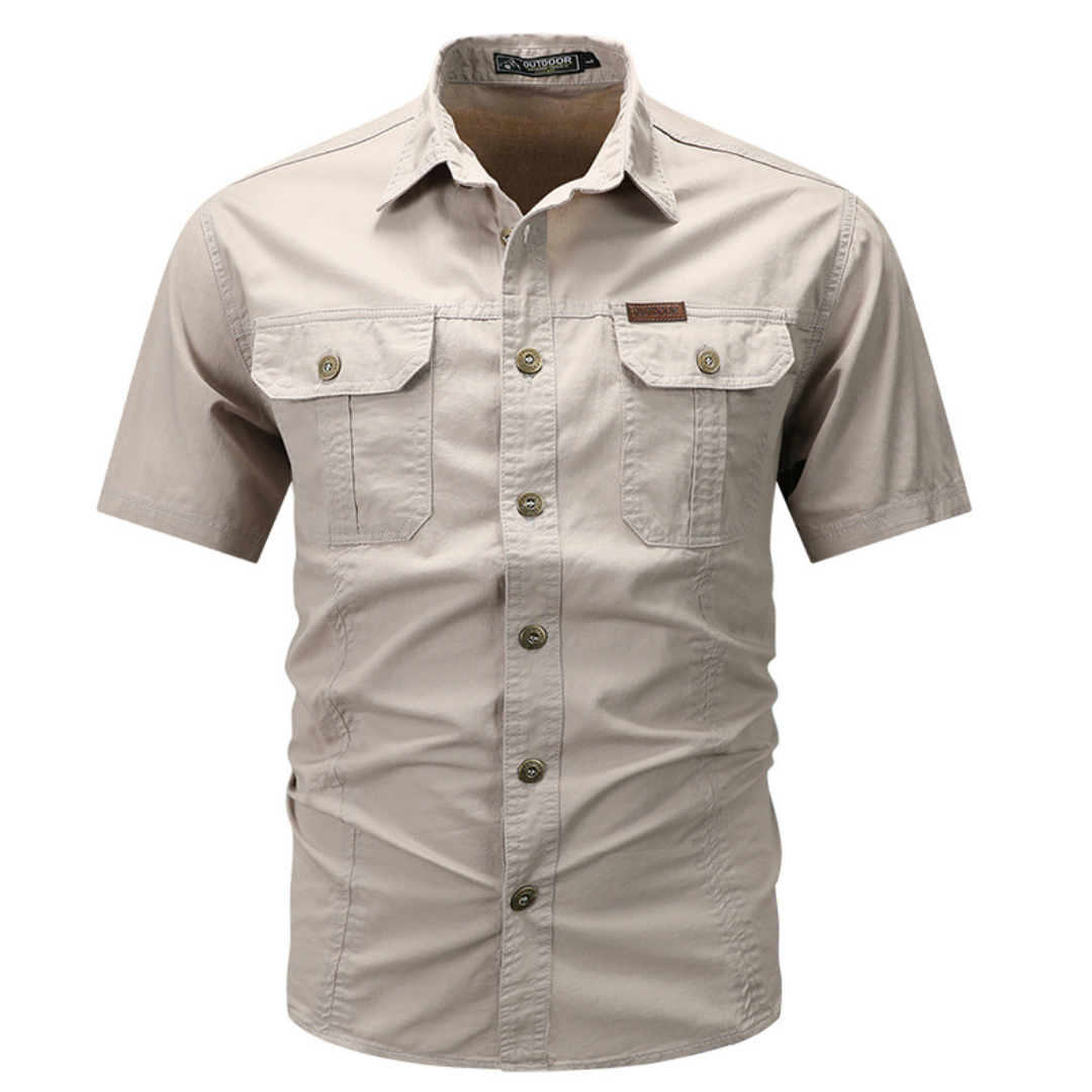 Chemise homme à double poche