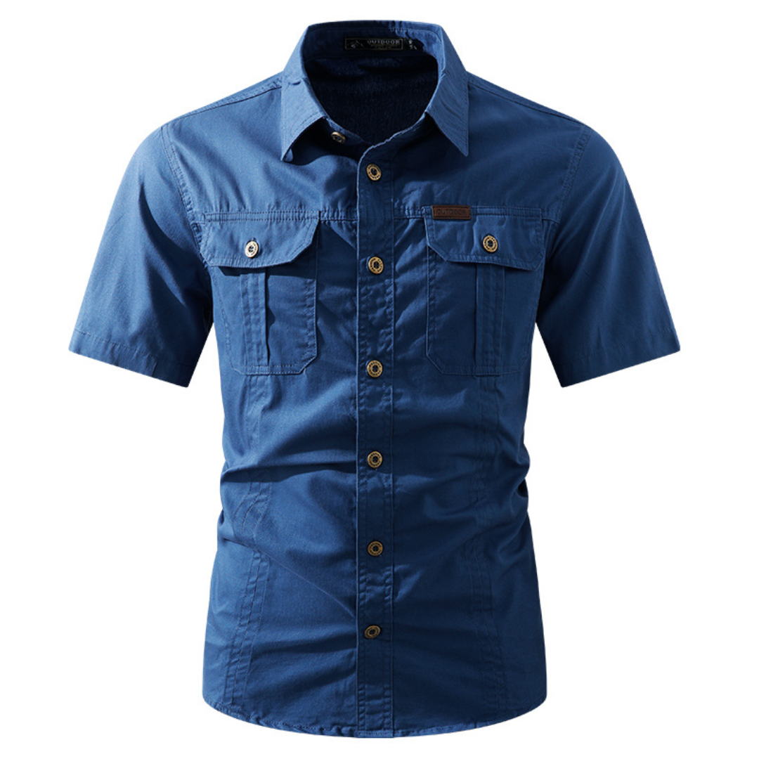 Chemise homme à double poche