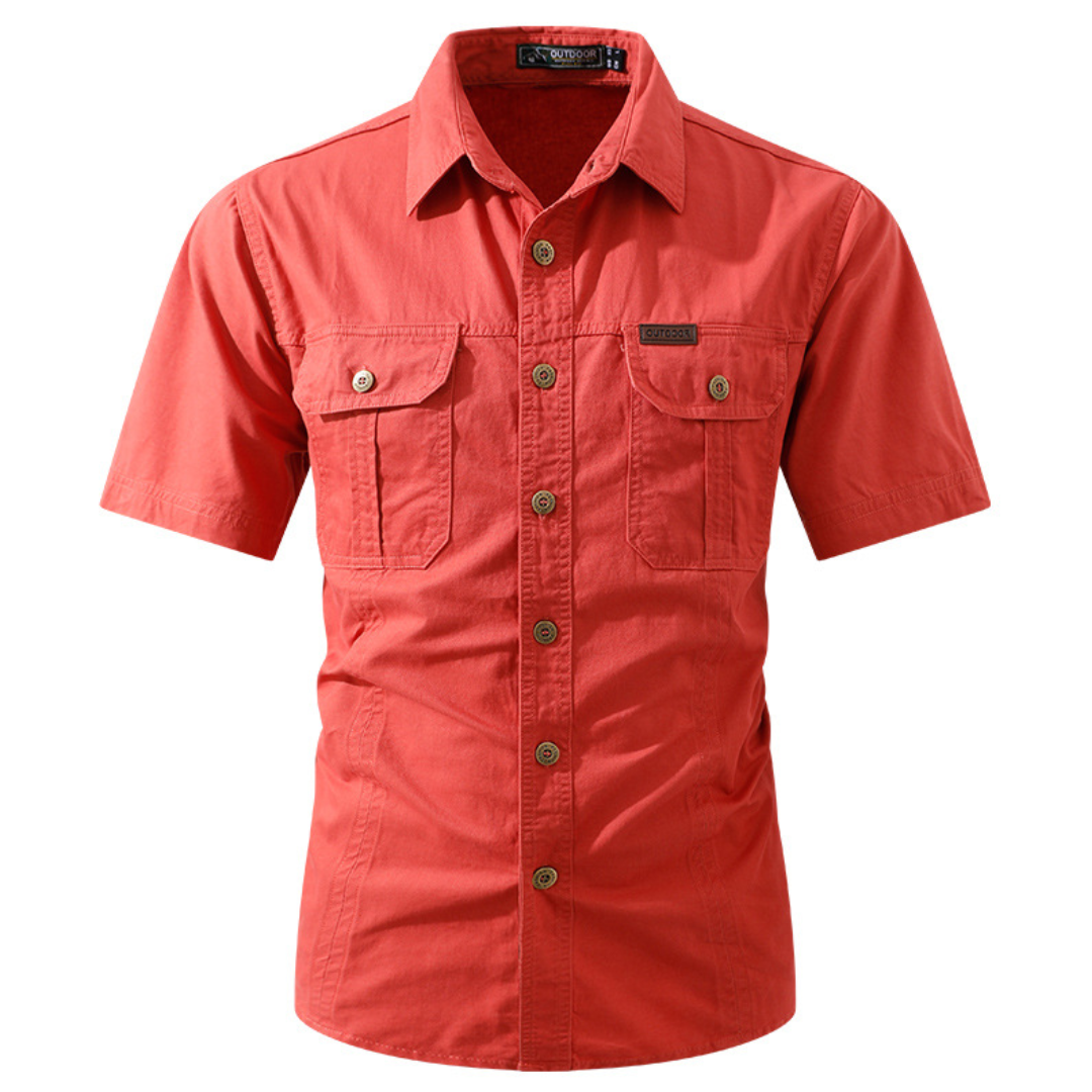 Chemise homme à double poche