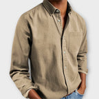 Chemise homme à manches longues