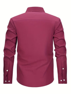 Chemise homme à poche poitrine