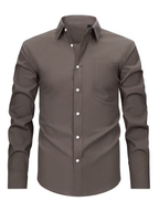 Chemise homme à poche poitrine