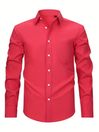 Chemise homme à poche poitrine