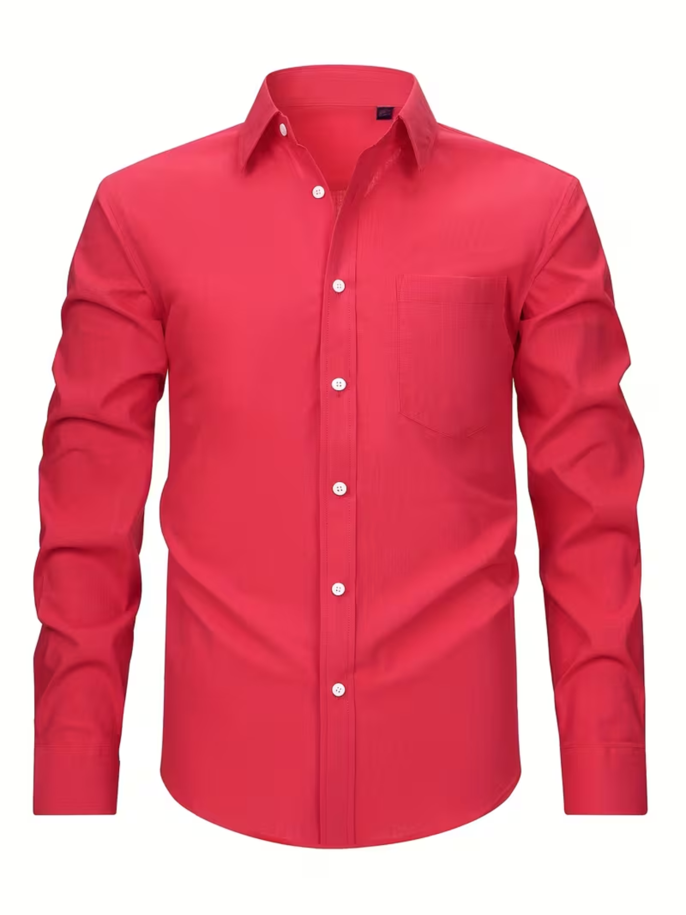 Chemise homme à poche poitrine