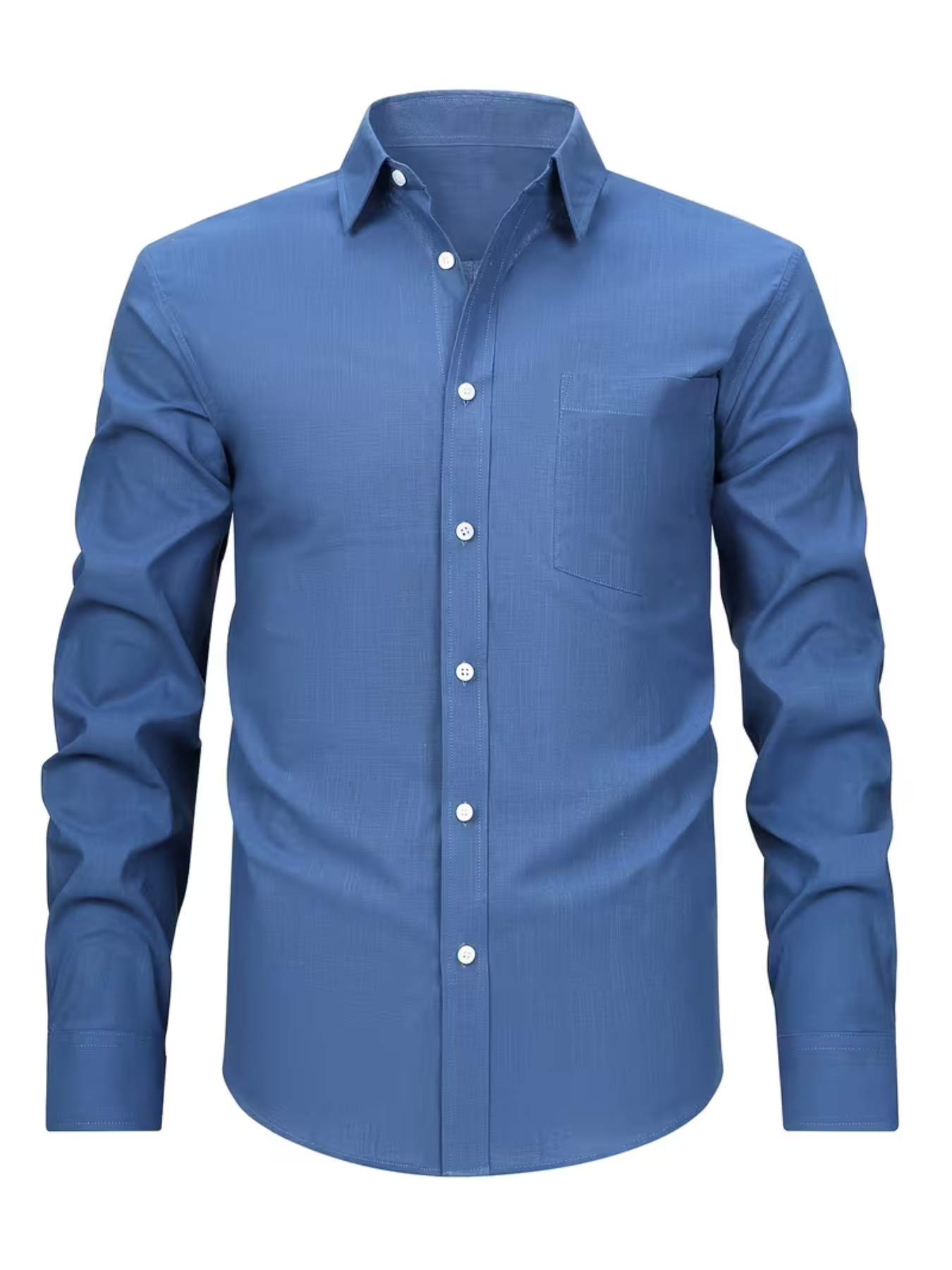 Chemise homme à poche poitrine