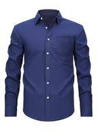 Chemise homme à poche poitrine