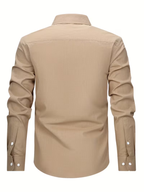 Chemise homme à poche poitrine