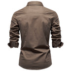 Chemise homme à poches poitrine