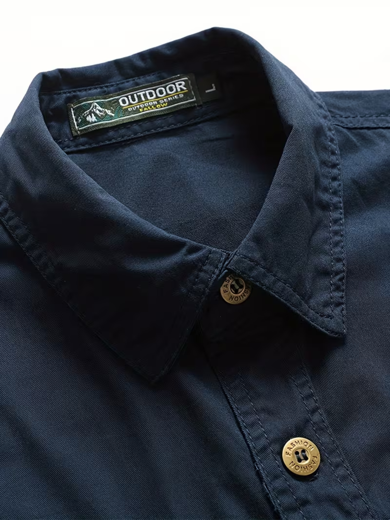 Chemise homme à poches rabat