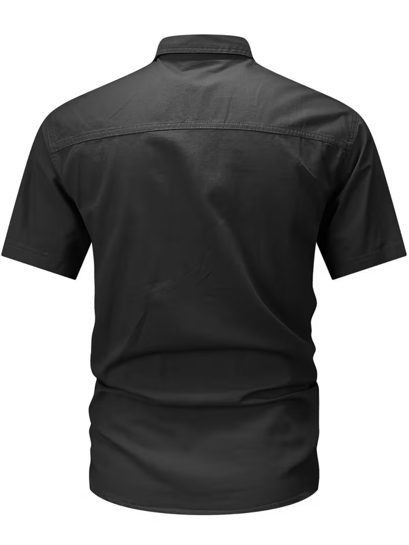 Chemise homme à poches rabat